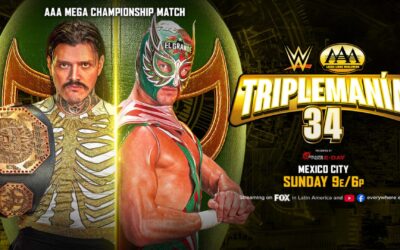 Lucha Libre AAA TripleMania 34 Night 2 in Mexico City Quick Results (09/13/2026)