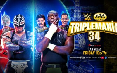 Lucha Libre AAA TripleMania 34 Night 1 in Las Vegas Quick Results (09/11/2026)