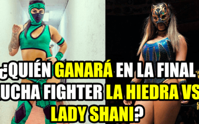 Lady Shani Vs. La Hiedra, ¿Quién ganará la final de Lucha Fighter AAA?