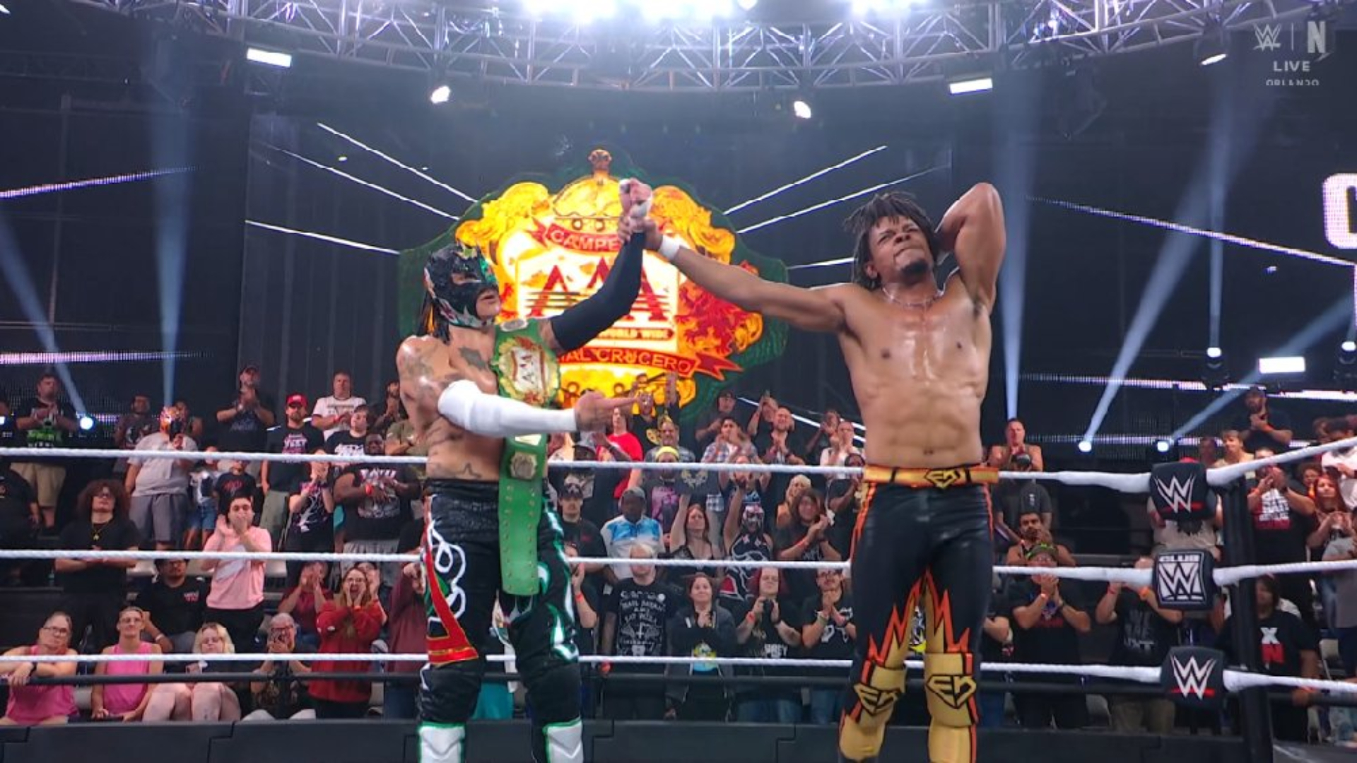 WWE NXT Rey Fenix and EK Prosper