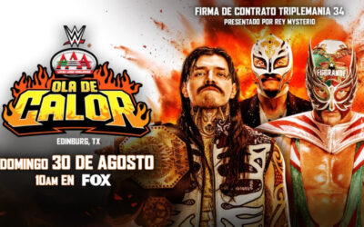 Lucha Libre AAA Ola de Calor in Edinburg Quick Results (08/30/2026)