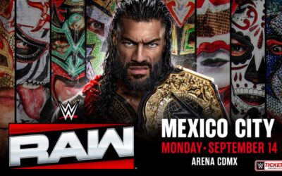 WWE Monday Night RAW in Mexico City Quick Results (09/14/2026)
