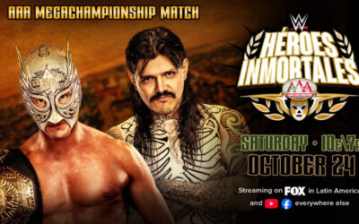Lucha Libre AAA Heroes Inmortales in Mexico City Quick Results (10/24/2026)