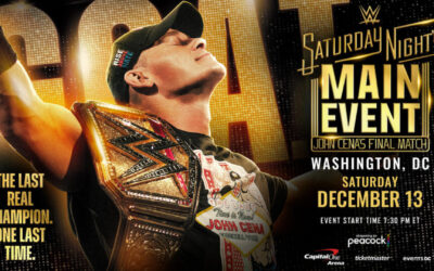 WWE Saturday Night’s Main Event: John Cena’s Final Match in Washington D.C. Quick Results (12/13/2025)