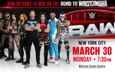 WWE Monday Night RAW in New York City Quick Results (03/30/2026)