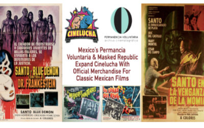 Masked Republic® Teams With Filmmaker & Archivist Viviana García-Besné In Expansion of Cinelucha® Brand Including Merchandising Rights To Dozens Of Classic Lucha Libre Films Featuring El Santo and Blue Demon