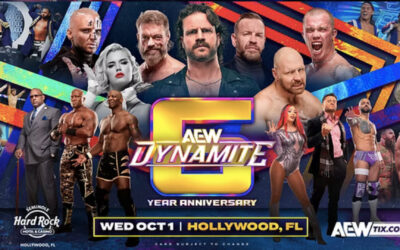 AEW Dynamite: 6 Year Anniversary in Hollywood FL Quick Results (10/01/2025)