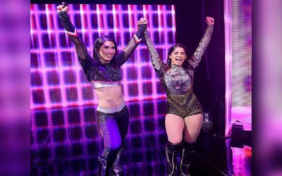 Victoria de Yulisa Leon y Valentina Feroz en WWE 205 Live