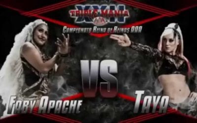 Match of the Day: Taya Valkyrie Vs. Faby Apache (2014)