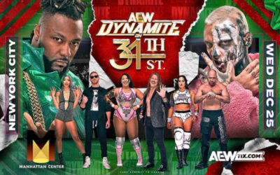 AEW Dynamite: On 34th Street in New York City Quick Results (12/25/2024)