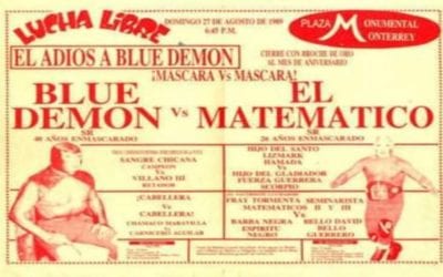 Match of the Day: Blue Demon Vs. El Matematico (1989)