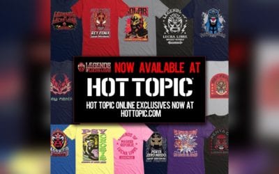 Masked Republic’s Legends of Lucha Libre® Apparel Now Available In Hot Topic