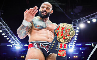 Ricochet retiene el Campeonato Nacional de AEW tras una batalla épica contra Titán