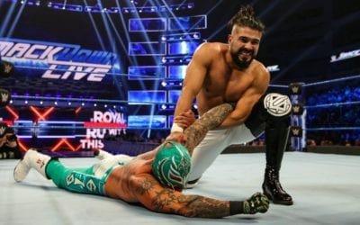 Match of the Day: Rey Mysterio Vs. Andrade (2019)