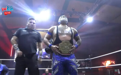 Toxin silencia el rugido de Noisy Boy y ratifica su mandato en IWRG