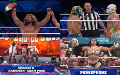 AEW All In London Latino Review: Persephone Crowned AEW TBS Champion, Andrade Earns World Title Shot, and More