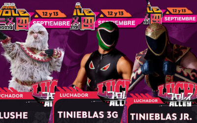 Los Tinieblas encabezan la oferta luchística en la AniMole 4