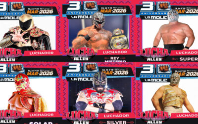 Leyendas y Herederos se darán citan en el Lucha Alley de La Mole Convention