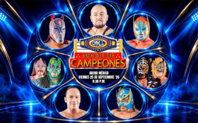 CMLL Noche de Campeones at Arena Mexico Quick Results (09/25/2026)