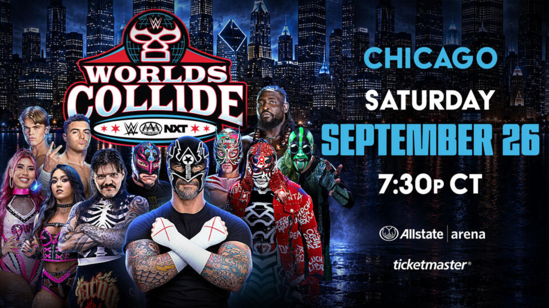 WWE Worlds Collide Chicago 20266