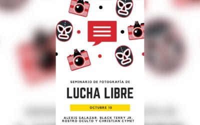 Fotógrafos de las máximas empresas de lucha libre en México preparan Seminario Digital