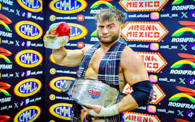 MJF se proclama Campeón Mundial de Peso Semicompleto del CMLL