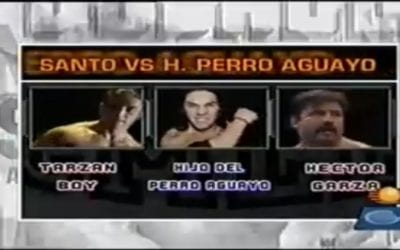 Match of the Day: Hijo del Perro Aguayo, Hector Garza & Tarzan Boy Vs. Hijo del Santo, Atlantis & Negro Casas (2004)