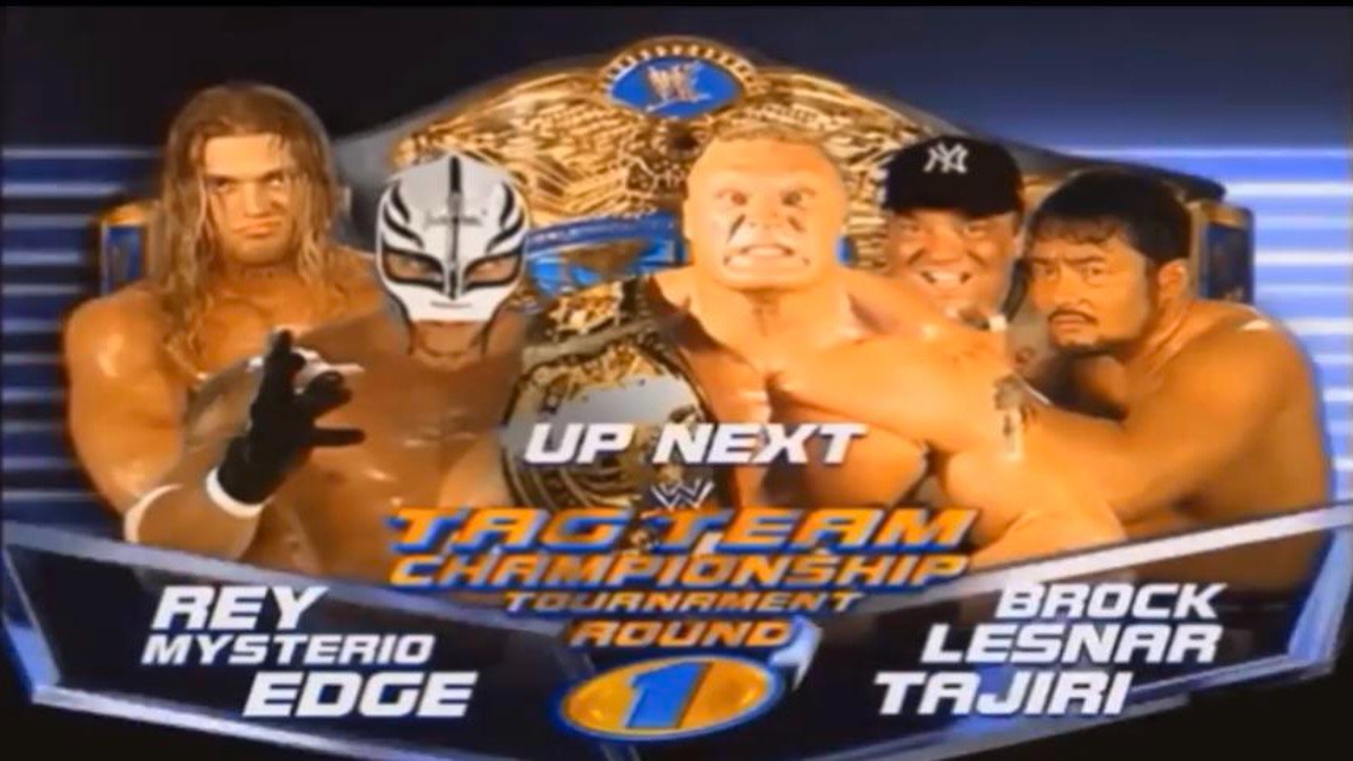 Match of the Day: Rey Mysterio & Edge Vs. Brock Lesnar ...