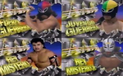 Match of the Day: Fuerza Guerrera & Juventud Guerrera Vs. Rey Misterio & Rey Mysterio (1995)