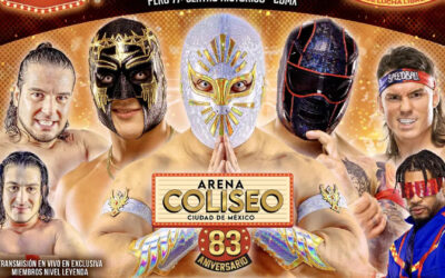 CMLL Arena Coliseo 83rd Anniversary Show in Mexico City Quick Results (04/04/2026)