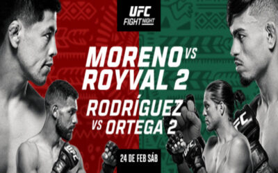 UFC Fight Night 237: Moreno vs. Royval 2 in Mexico City Quick Results (02/24/2024)