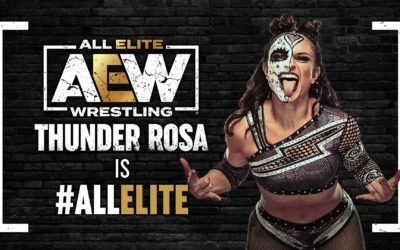 Thunder Rosa signs with AEW