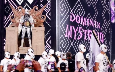 An Army of Masks for Dominik Mysterio: Lucha Libre Folklore Invades WrestleMania in Las Vegas