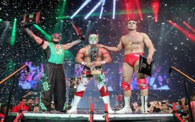 Match of the Day: Rey Mysterio, Alberto el Patron & Myzteziz Vs. Matt Hardy, Mr. Anderson & Johnny Mundo (2015)