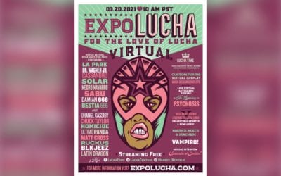 L.A. Park Vs. Dr. Wagner Jr. And “WTH is NFT” Panel Headline 7-Hour Live Stream Featuring Vampiro & Cassandro Interviews, Panels, Contests, Psychosis Autograph Signing & More!