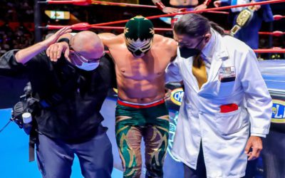 Soberano Jr. sufre lesión en duelo titular ante Templario en la Arena México