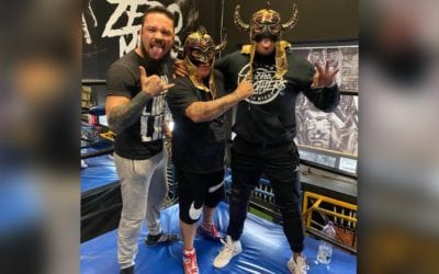 Legends of Lucha Libre superstar Penta Zero M opens his lucha libre school in Mexico