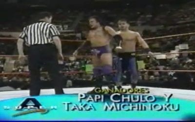 Match of the Day: El Hijo del Santo & Negro Casas Vs. Papi Chulo & TAKA Michinoku (1999)