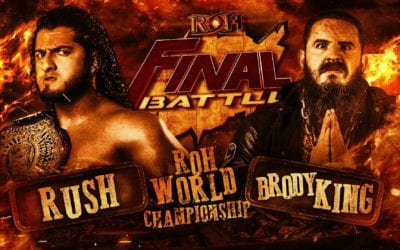 Rush back to action at ROH Final Battle