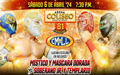 CMLL Arena Coliseo 81st Anniversary Show in Mexico City Quick Results (04/06/2024)