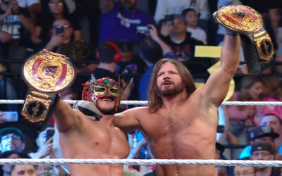 AJ Styles y Dragon Lee conquistan los Campeonatos Mundiales de Parejas de WWE