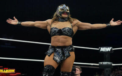 VIDEO: Olympia Vs. Taya Valkyrie on AEW Collision