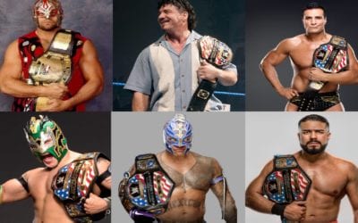 Six luchadores who have been United States Champions