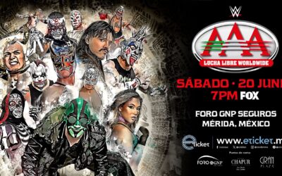 Lucha Libre AAA Live Show in Merida Quick Results (06/20/2026)