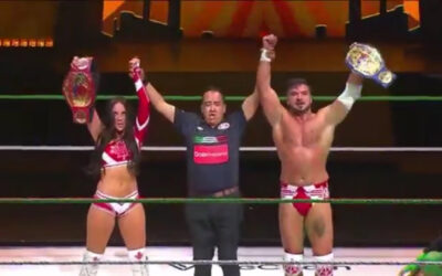 Chelsea Green y Ethan Page se proclaman Campeones Mundiales de Parejas Mixtas de Lucha Libre AAA