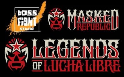 Lots of updates & new art for Masked Republic’s Legends of Lucha Libre actions figures and collectibles from Boss Fight Studio
