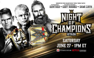 WWE Night of Champions in Riyadh Quick Results (06/27/2026)