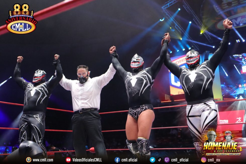 CMLL Homenaje A Dos Leyendas At The Arena Mexico Results (09/17/2021 ...