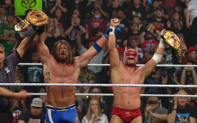 Alianza Imparable: AJ Styles y Dragon Lee retienen los Campeonatos Mundiales de Parejas de WWE