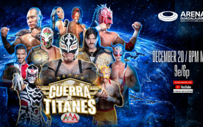Lucha Libre AAA Guerra de Titanes in Guadalajara Quick Results (12/20/2025)